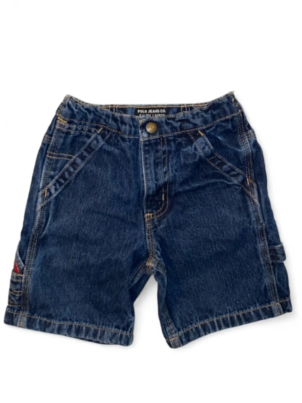 Polo by Ralph Lauren Navy Denim Kids Shorts